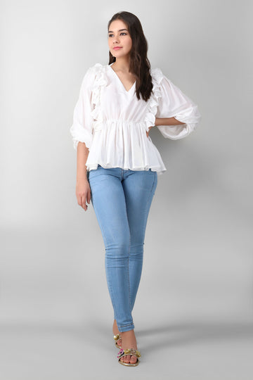 Wscbs21402 White Khaadi Western 2021